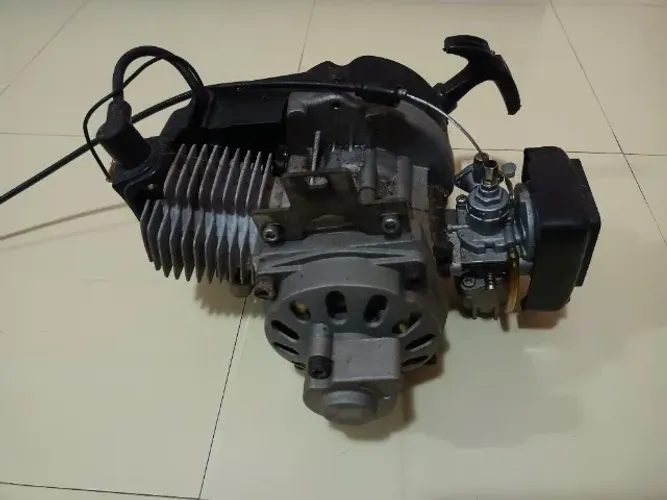 Motor Mini Moto Completo Para Cross E Quadriciclo 49cc 2t (platicamente novo)