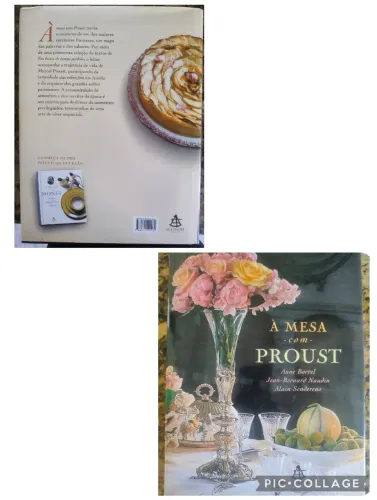 Venda do livro A Mesa com Proust