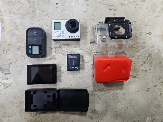 GoPro hero3 + acessórios