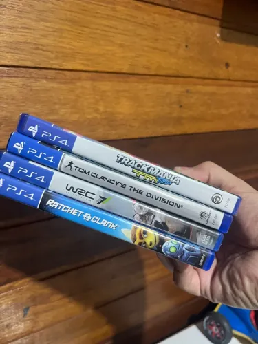 Lote de jogos para ps4