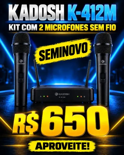 MICROFONES KADOSH K-412M