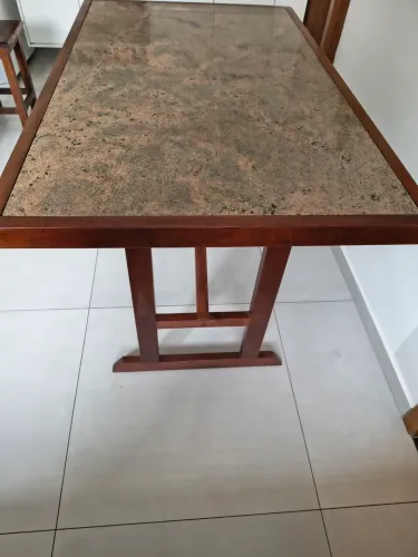 Mesa Granito Nobre Sala/Cozinha 