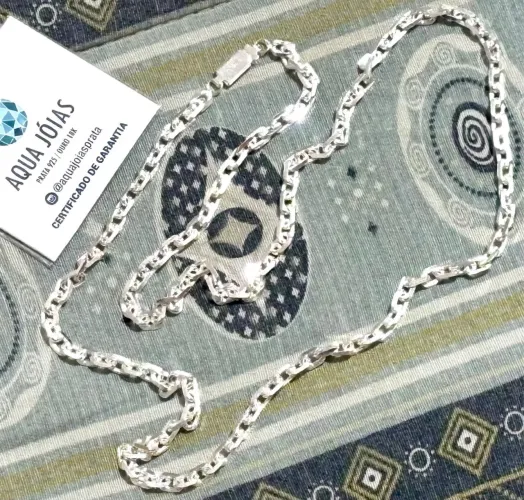 Corrente Cordão Cartier de PRATA 925. NOVO, com Certificado de Garantia.