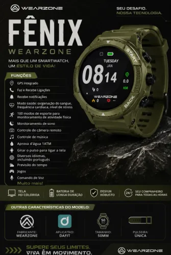 Relógio smartwatch