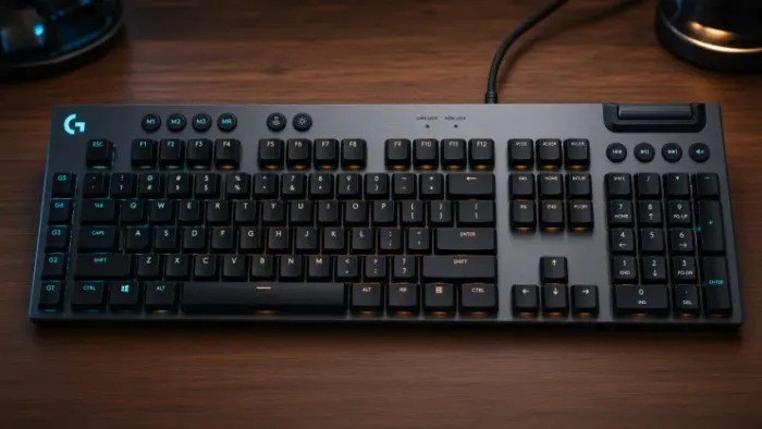 Teclado Mecânico Logitech G915 Lightspeed RGB Full Size - Perfil Baixo