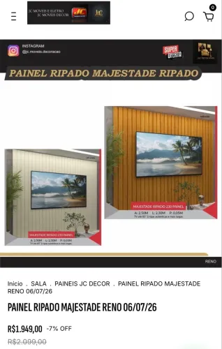 PAINEL RIPADO MAJESTADE 230