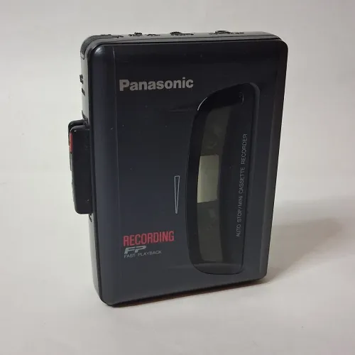 Walkman Panasonic Recording com auto-falante
