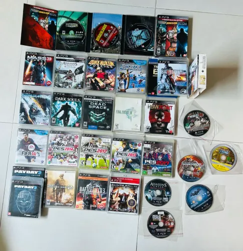 Jogos de PS3 total 28 jogos ( lote inteiro )