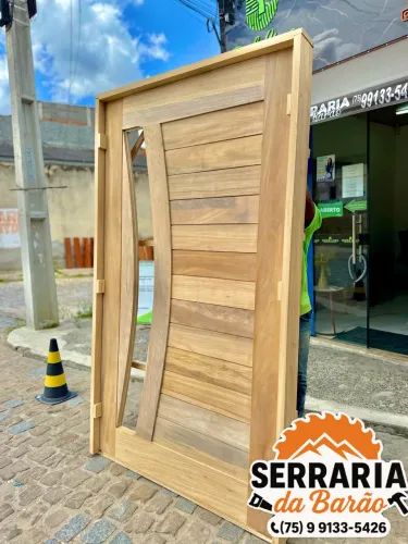 Porta Modelo Meia Lua - O Acabamento de Luxo que sua Casa Merece! ?