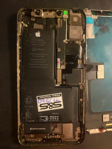 iPhone X retiradas de peças