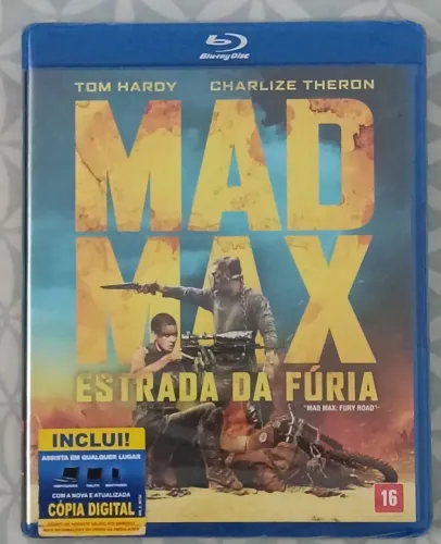 Blu-Ray - Mad Max : Estrada Da Fúria.(Original/Novo/Lacrado)