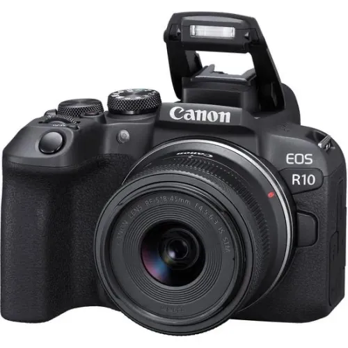 Câmera Digital Canon EOS R10 24.2MP 3.0" Lente RF-S 18-45MM IS STM - Nova na caixa!
