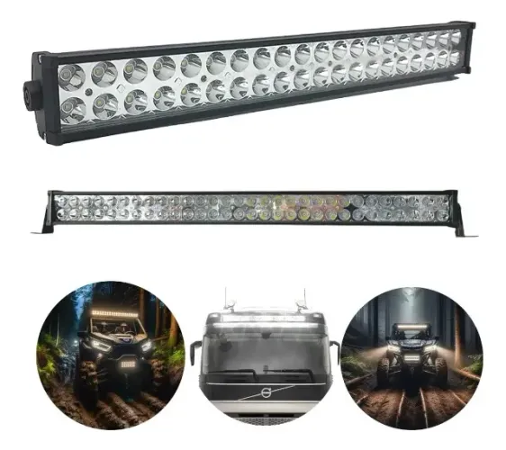 Farol Barra Led Milha Reta 180w 80cm Universal Off Road