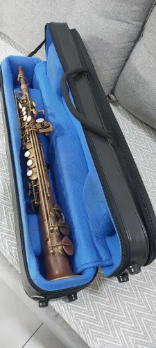 Saxofone Soprano E.M Winston Boston USA! Revisado