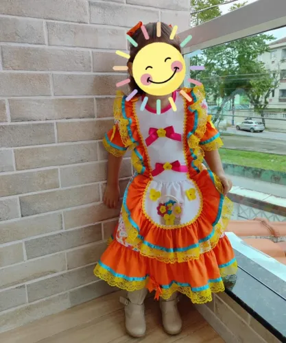 Vestido de Festa Junina