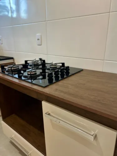 BALCÃO DE COZINHA + COOKTOP 4 BOCAS