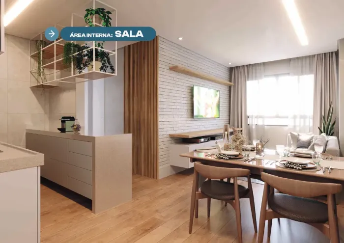 Apartamento na Encruzilhada com 3 quartos à venda | 1 Suíte | 66 m² | 1 Vaga