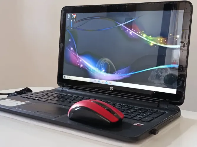 Notebook Touch Screen HP 15 Slim Tela 16 SSD 8GB AMD Ryzen Windows 10 Top Super Barato