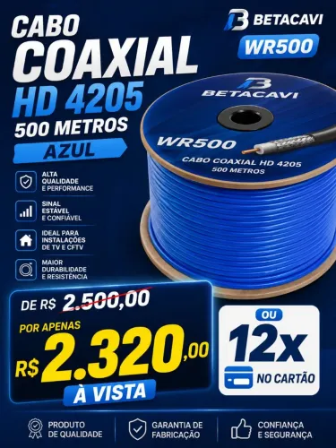 CABO COAXIAL HD