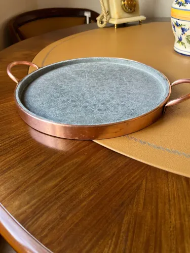 Forma para Pizza em pedra sabão 