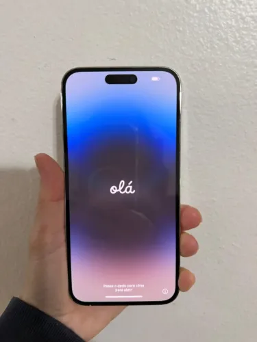 iPhone 14 Pro Max 256GB Prateado Silver - Impecável - 86% Bateria
