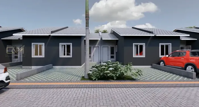 Casa com 2 dormitórios no Residencial El Shaday em Gravataí/RS