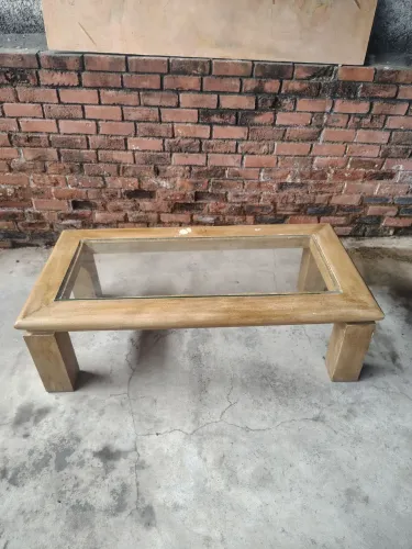 Mesa de centro retangular 