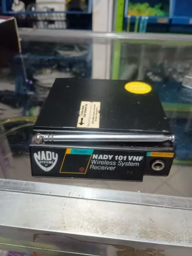 Receptor de sistema sem fio VHF NADY 101. P/ o músico que quer ter +desempenho nos palcos
