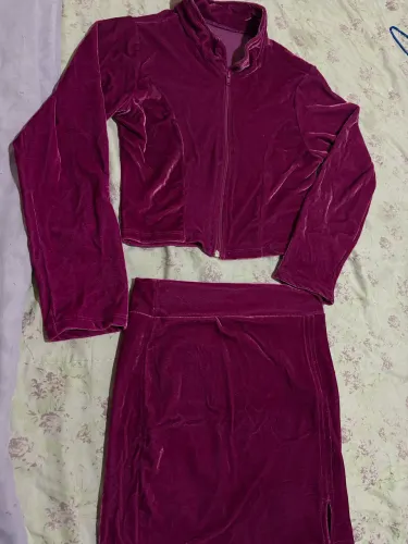 Conjunto veludo