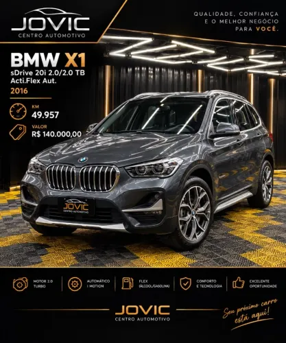 BMW X1 Sdrive 20I 2.0/2.0 TB Acti.flex Aut. 2020