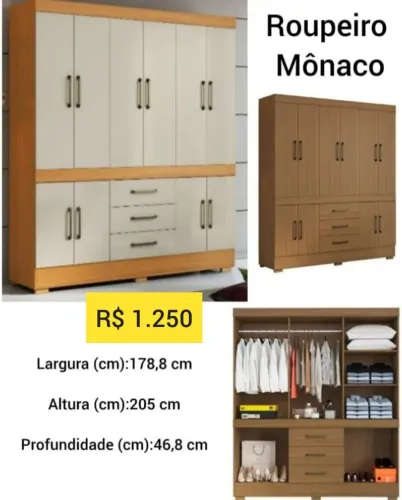 Guarda roupa casal