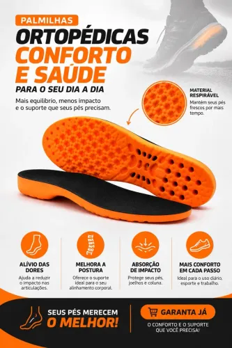 Palmilhas Ortopédicas