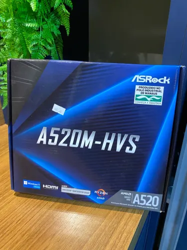 Placa mãe ASRock A520M NOVA