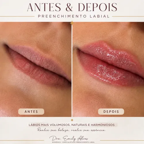 PREENCHIMENTO LABIAL 