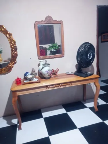 Aparador chipandelle em madeira maciça