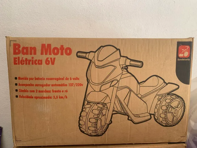 Ban Moto Elétrica 6v