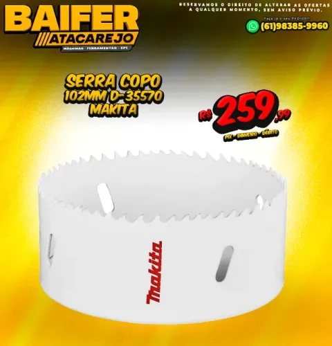 Serra Copo 102mm D-35570 Makita