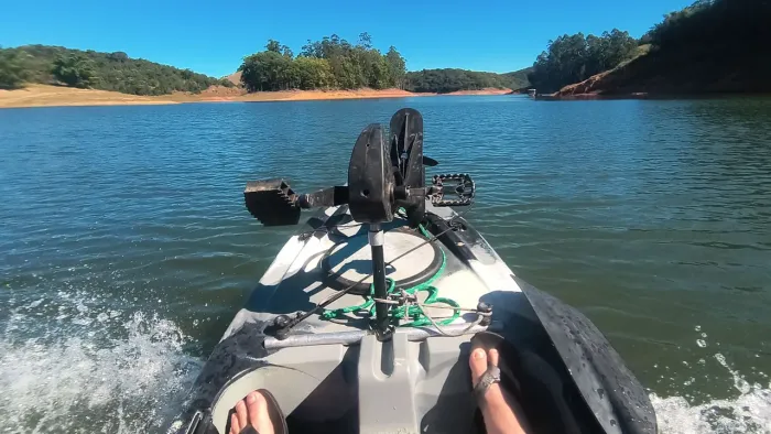 Caiaque Hook,pedal, cadeira e remo.