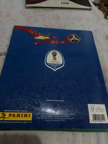 álbum da copa de 2018 completo