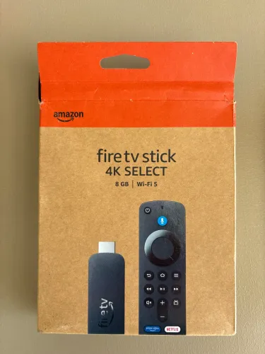 Aparelho fire tv stick 4k select
