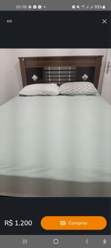 VENDO R$ 1.100 Reais, Excelente Cama Box c Baú Grande, Colchão Muito Confortável Sonos