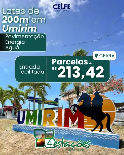 Loteamento Aberto 4 Estações Umirim