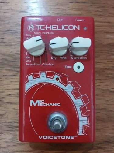 Pedal Voz TC HELICON MIC MECHANIC Excelente Estado