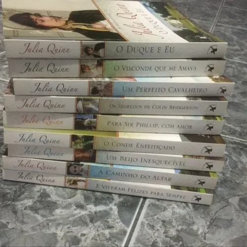 Coleção completa Bridgerton 9 Livros Julia Quinn