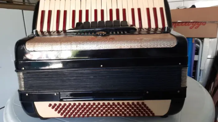 acordeon scandalli 120 baixos profissional quarta de voz