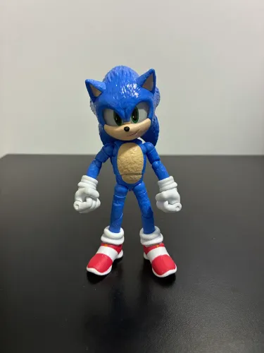 Boneco Sonic Articulado De 12Cm - Sonic 3: 0 Filme - Sunny original
