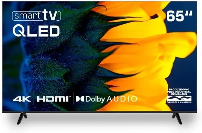 Smart TV HQ QLED 65 Polegadas HQ-QLED65SM 4K