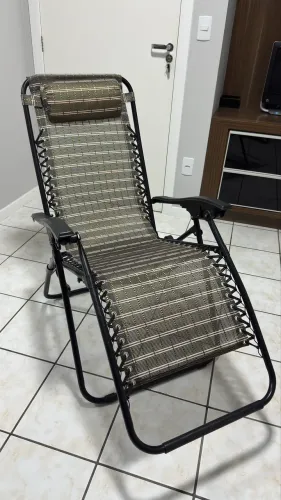 Cadeira Reclinável Gravidade Zero - Conforto Absoluto (Dobrável)