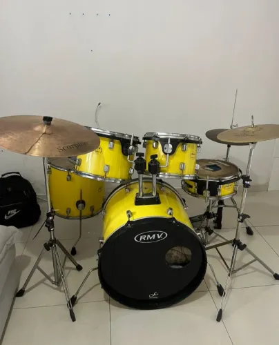 Bateria De qualidade RMV amarelo 