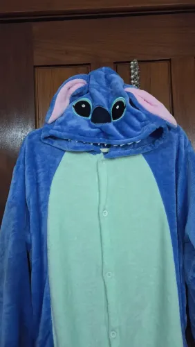 Pijama Macacão Stitch